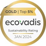 EcoVadis Gold - Duomed Scandinavia