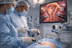 Laparoscopische hysterectomie en myomectomie