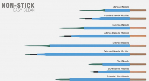 Needle electrode, PTFE coated