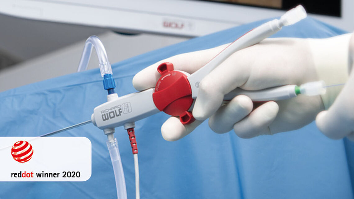 RIWO D-URS disposable Sensor-Ureterorenoscope for stone therapy