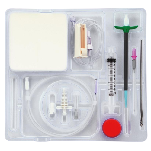 Kit de pose pleural et péritonéal