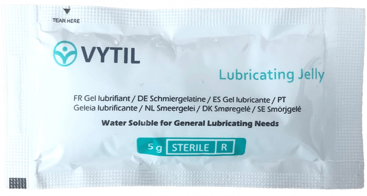 Sachet de 5 g de gel lubrifiant stérile