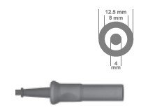 Bipolar connecting cable