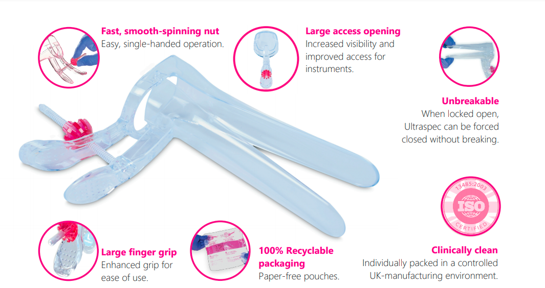 Ultraspec® Screening Speculum Splice Cast