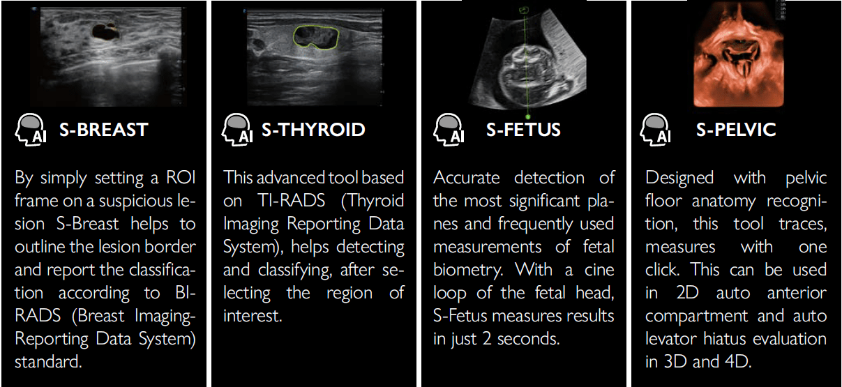 P60 Ultrasound system SonoScape Duomed 3 AI