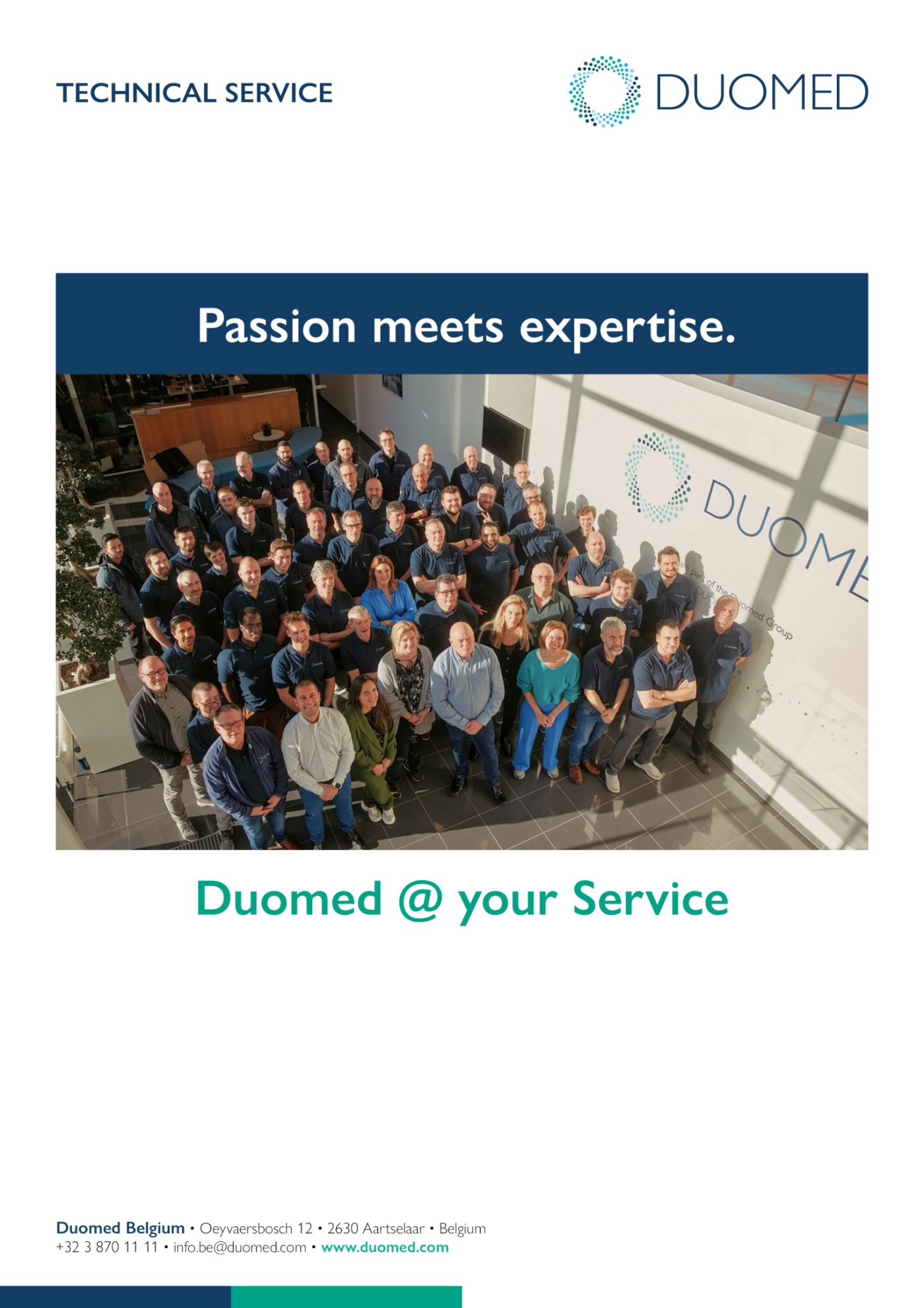 Technical Service Duomed