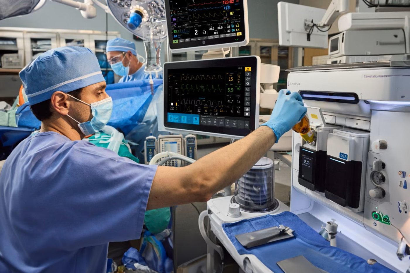 Carestation 850 in use