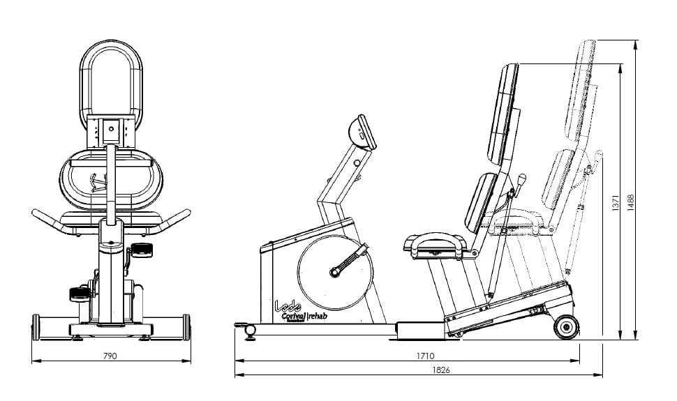 Corival Recumbent Rehab