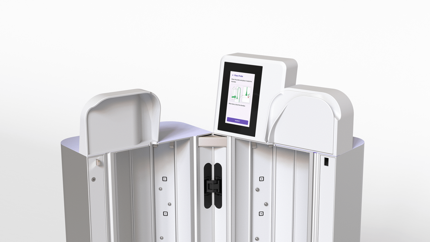 HLD-3 desinfection of Invasive Ultrasound Probes