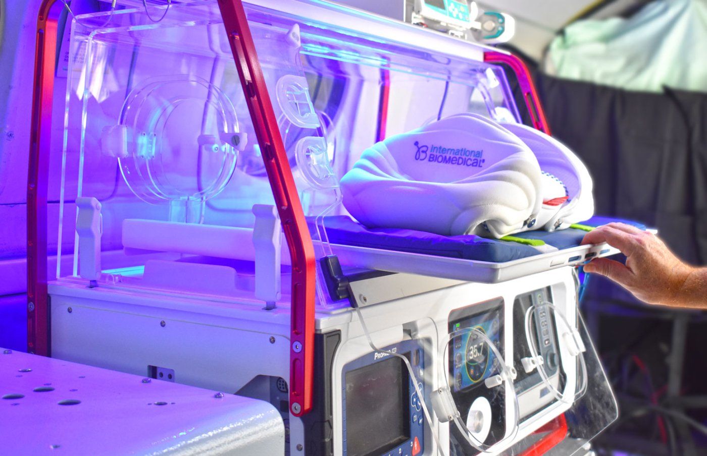 NxtGen Transport Incubator clinical access