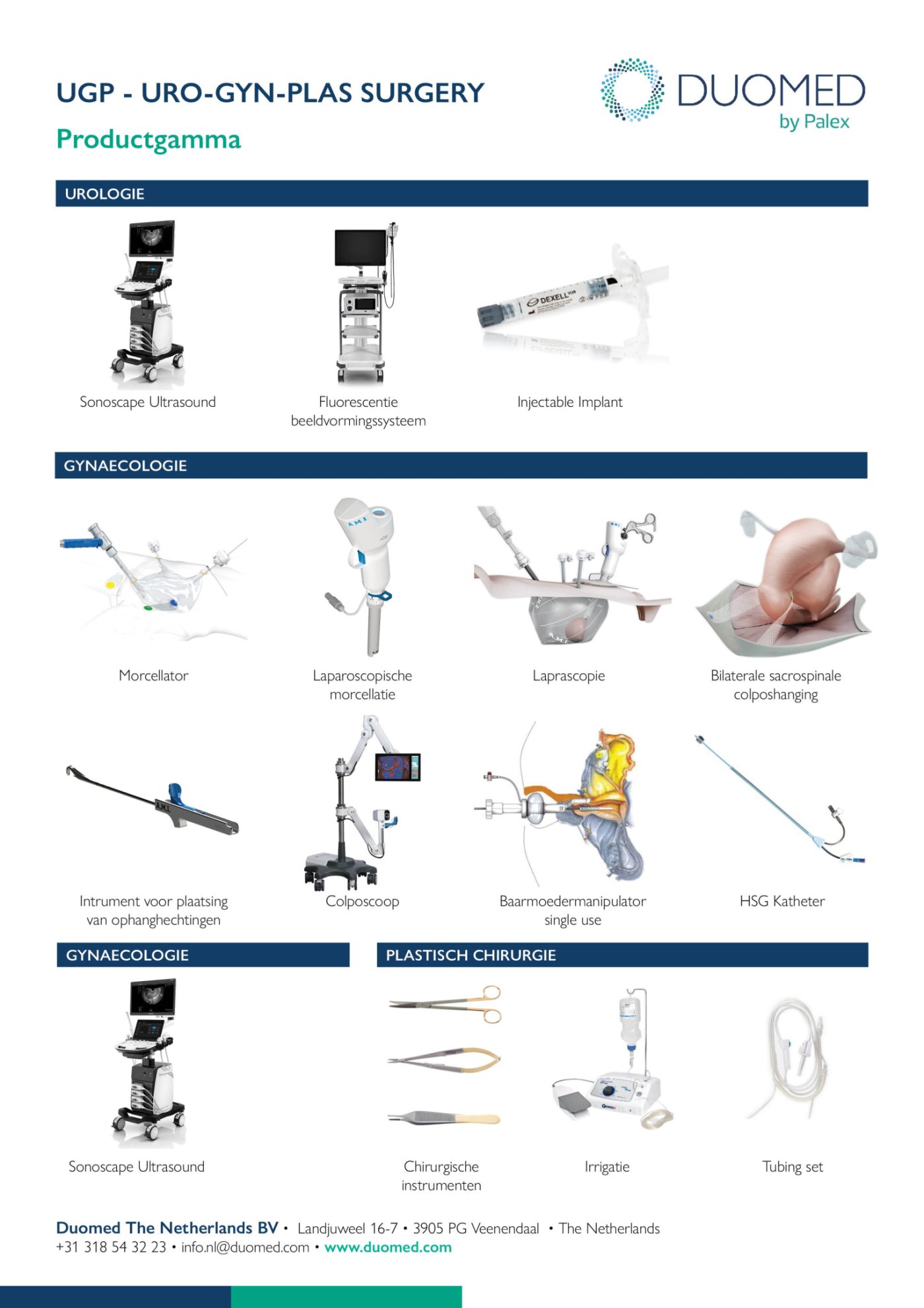  UGP - Urology Gynaecology Plastic Surgery - Portfolio 2025
