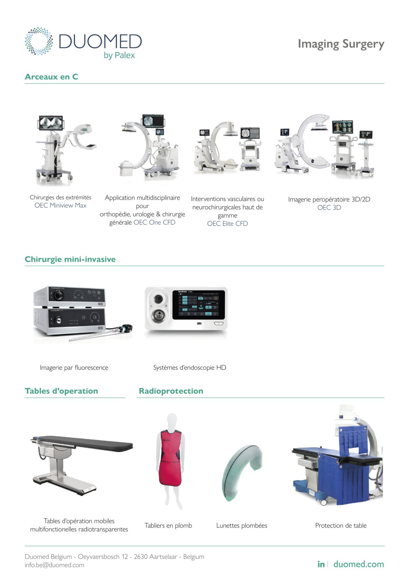 IMA - Imaging Surgery - Portfolio 2026 - FR