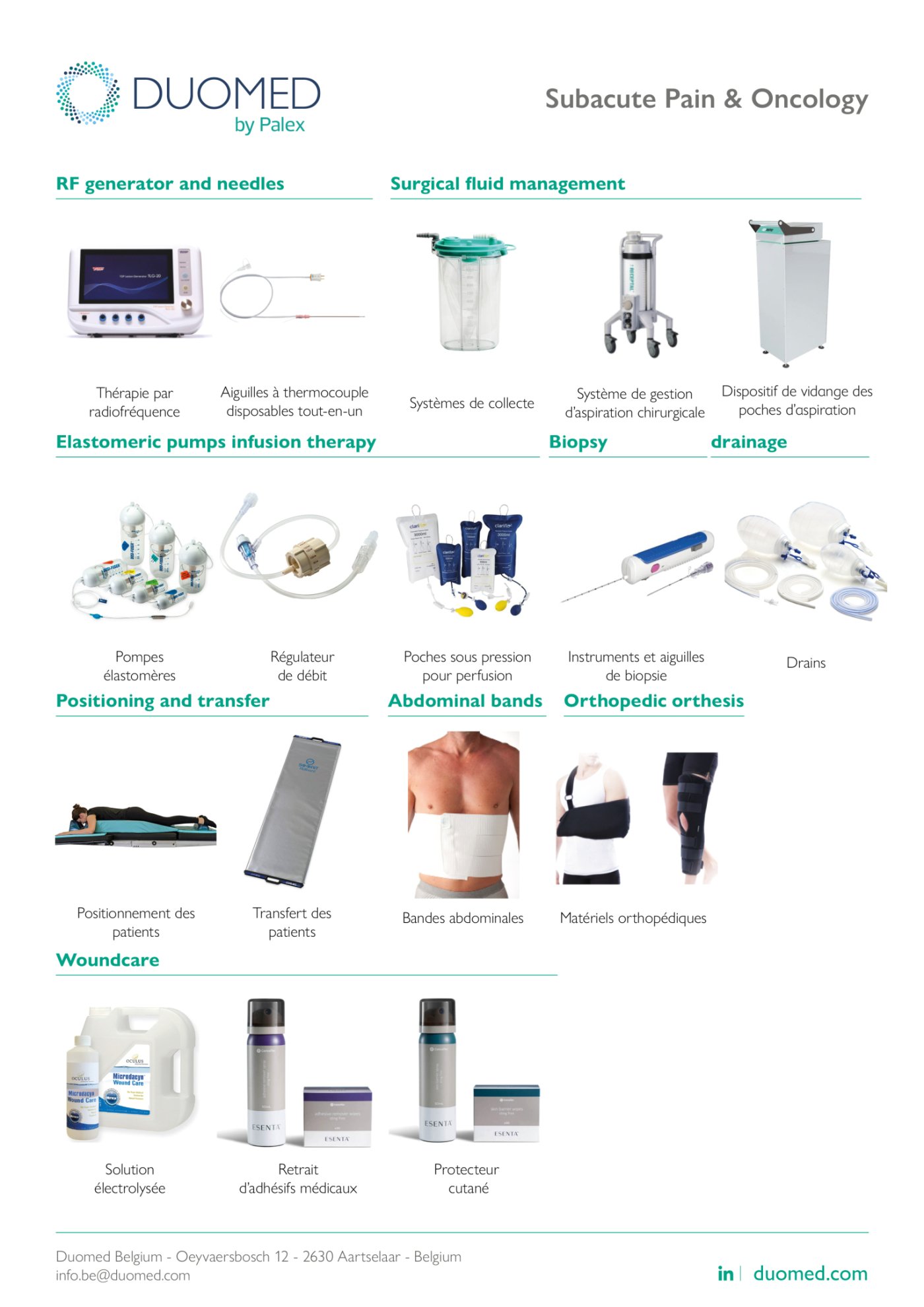 SCA - Pain & Onco - Portfolio 2026 FR