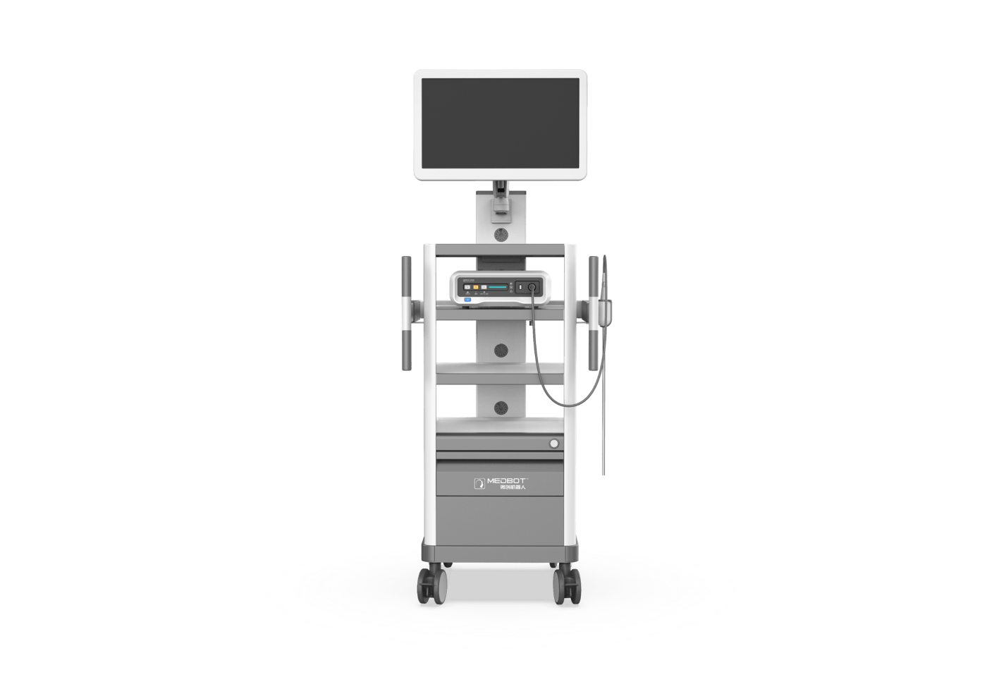 Chariot de visualisation du robot chirurgical Toumai® de MicroPort