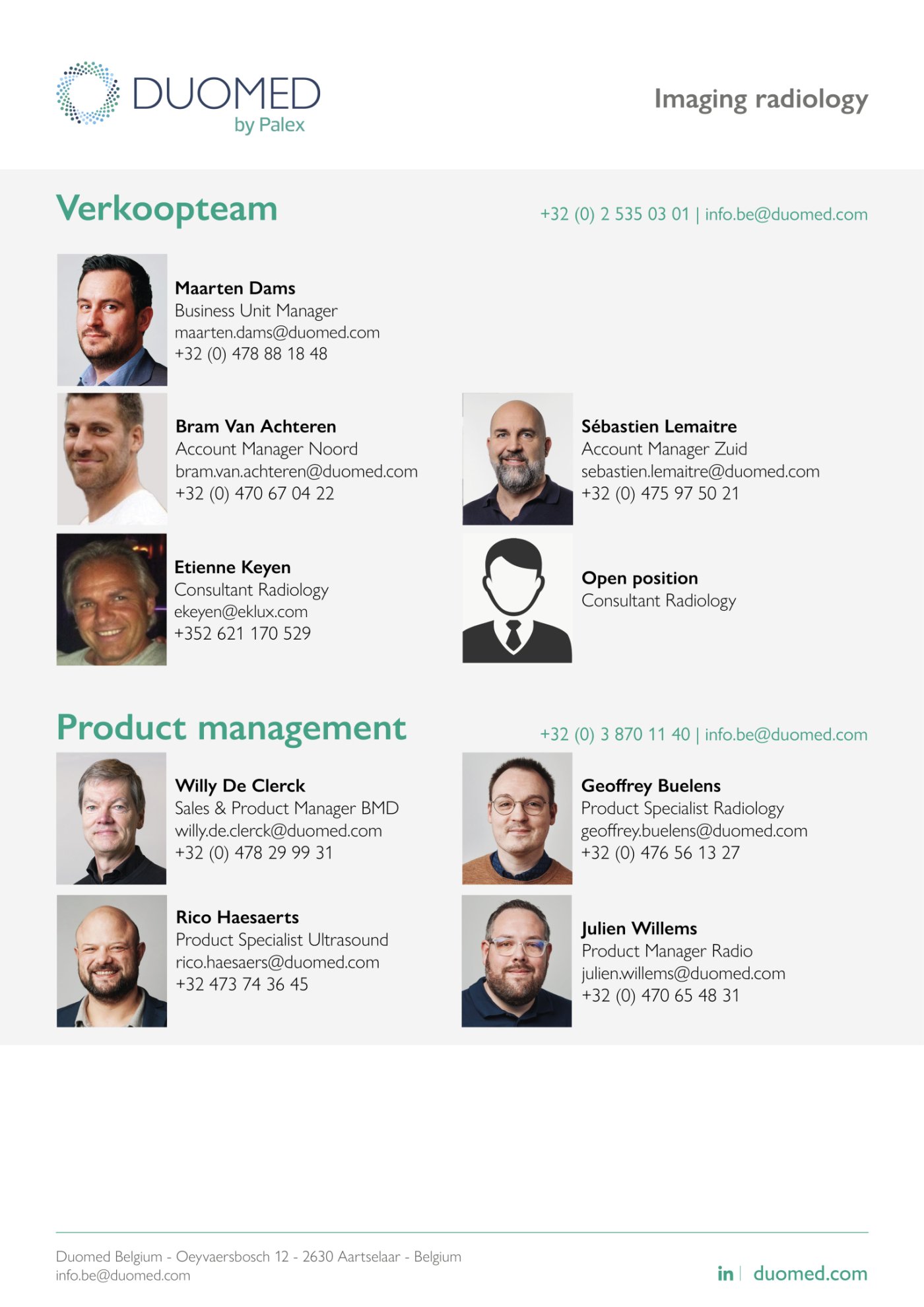  IMA - Imaging Radiology - Portfolio 2026 FR