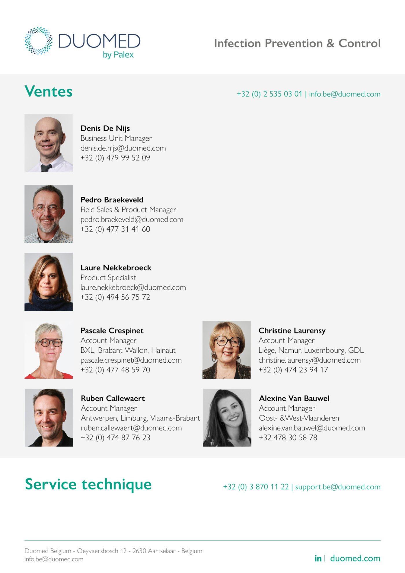 IPS - Infection Prevention Control - Team 2026 FR