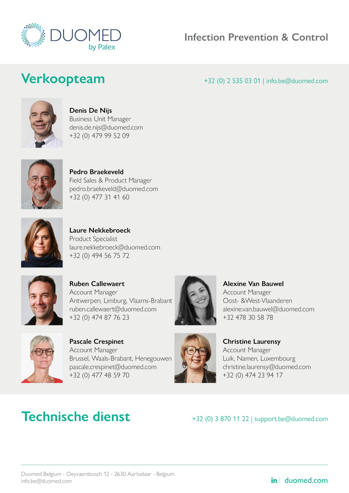 IPS - Infection Prevention Control - Team 2026 NL