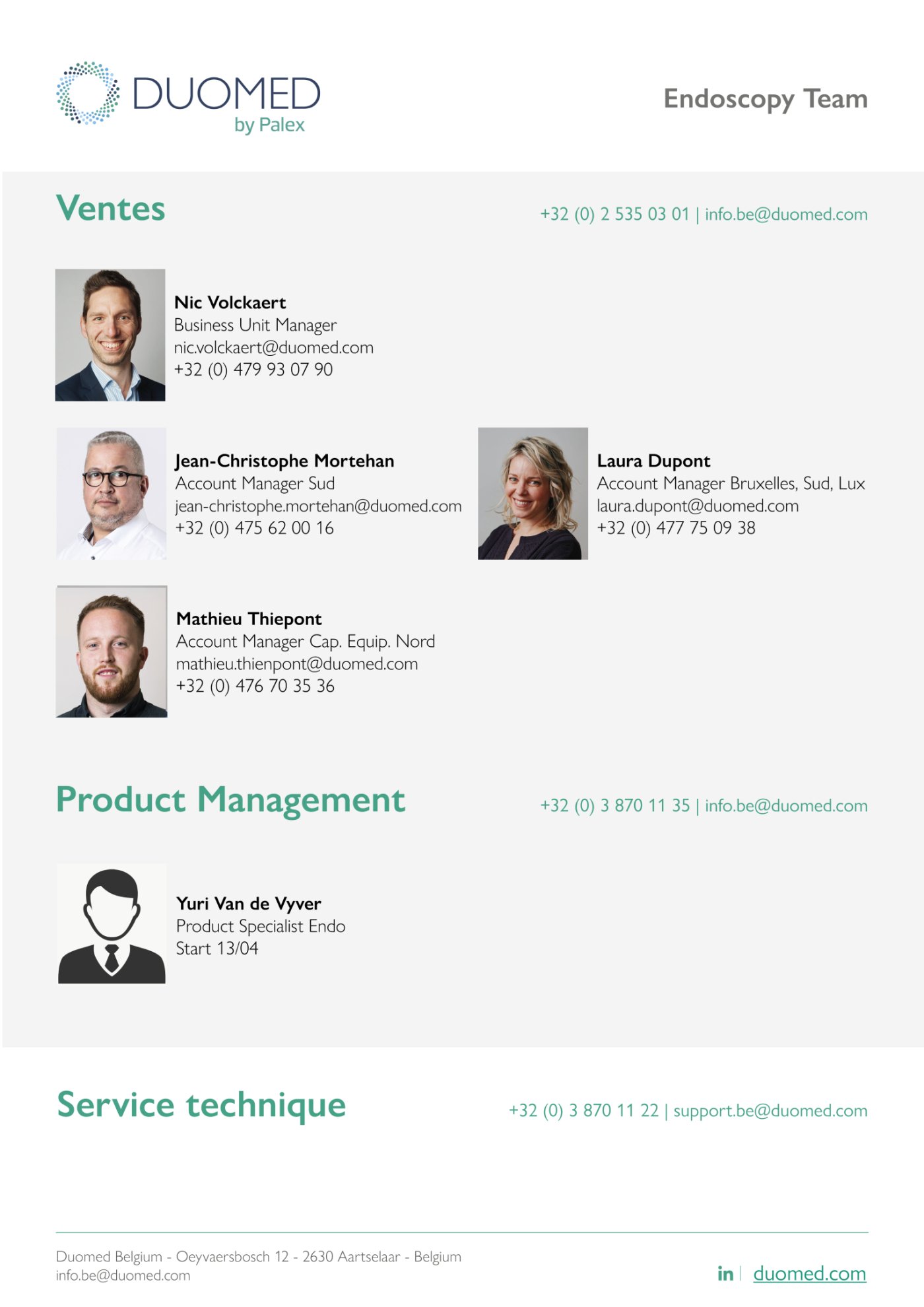 ENDO - Endoscopy - Team - FR 2026