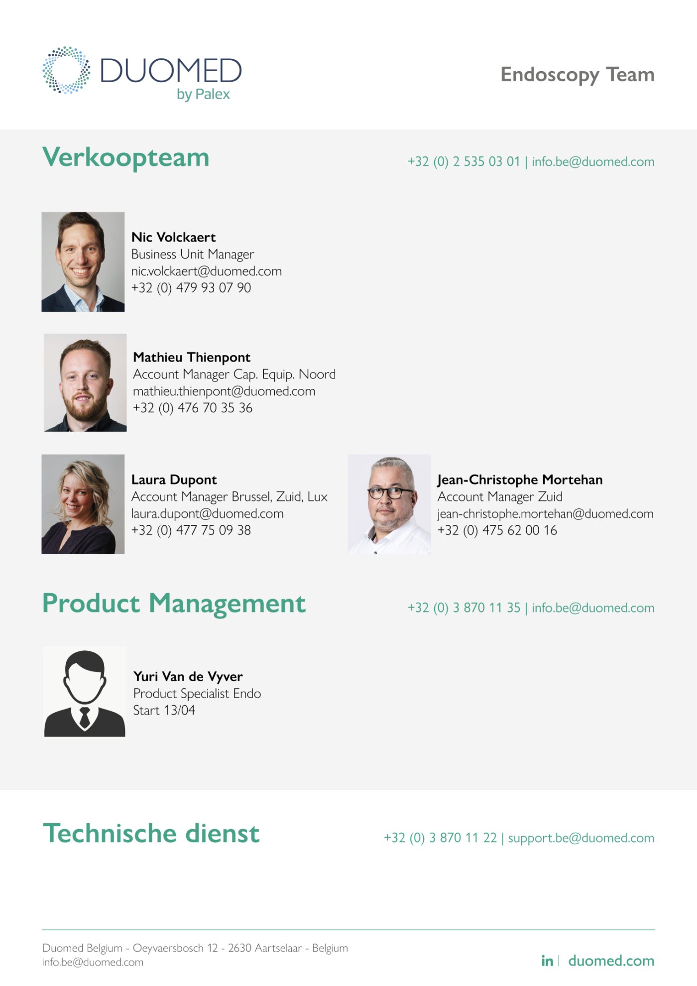 ENDO - Endoscopy - Team - NL 2026