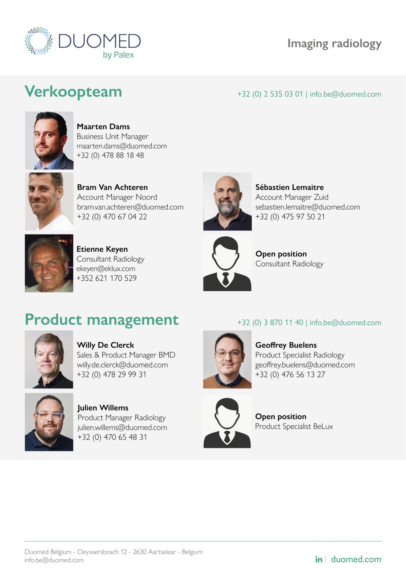  IMA - Imaging Radiology - Team 2026 NL