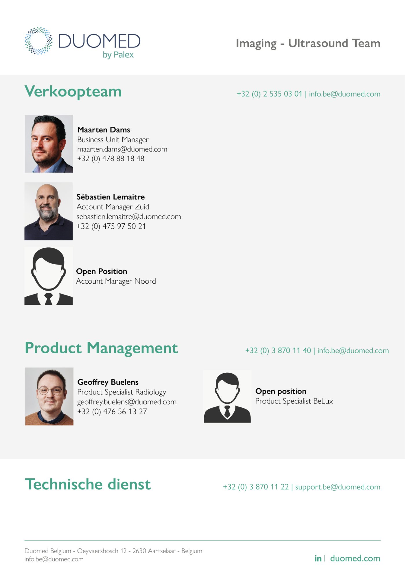  IMA - Imaging Ultrasound - Team- 2026 - NL