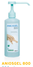 ANIOSGEL 800 500 ml pompe