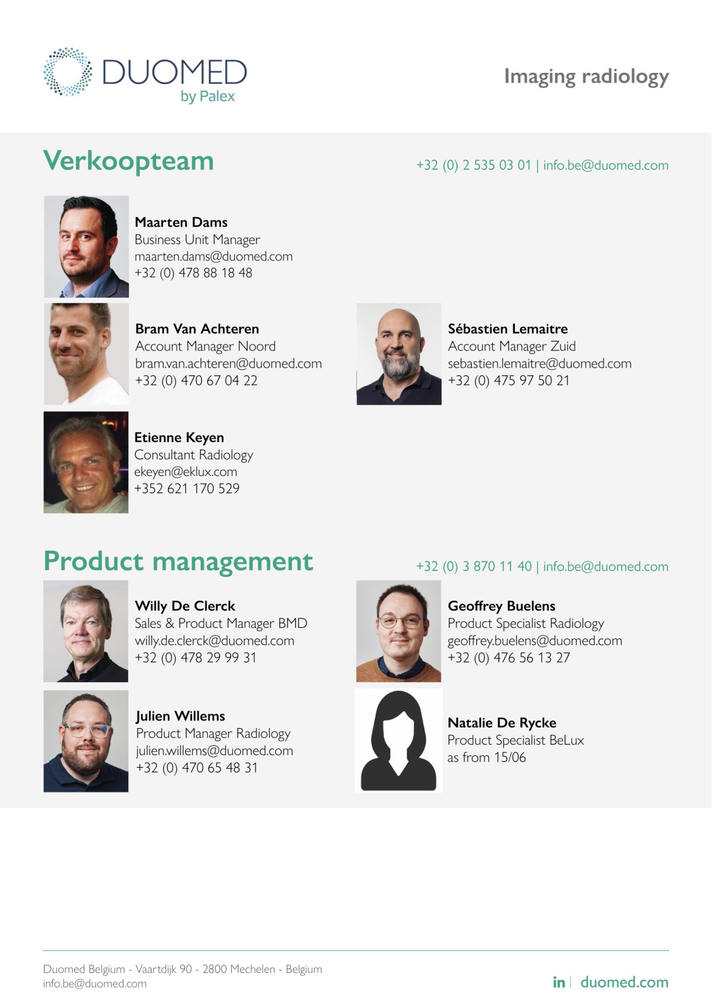  IMA - Imaging Radiology - Team 2026 NL