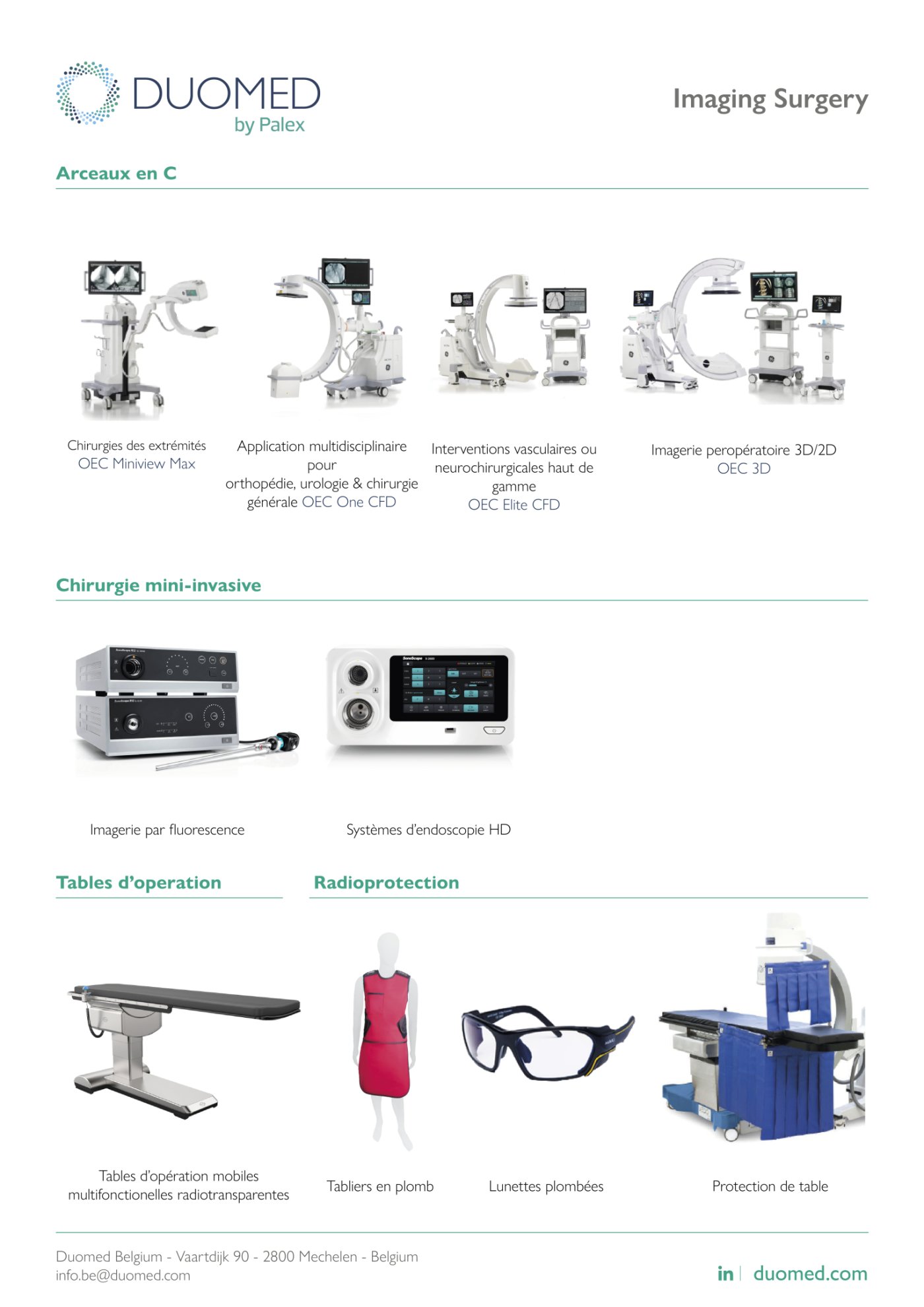  IMA - Imaging Surgery - Portfolio 2026 FR