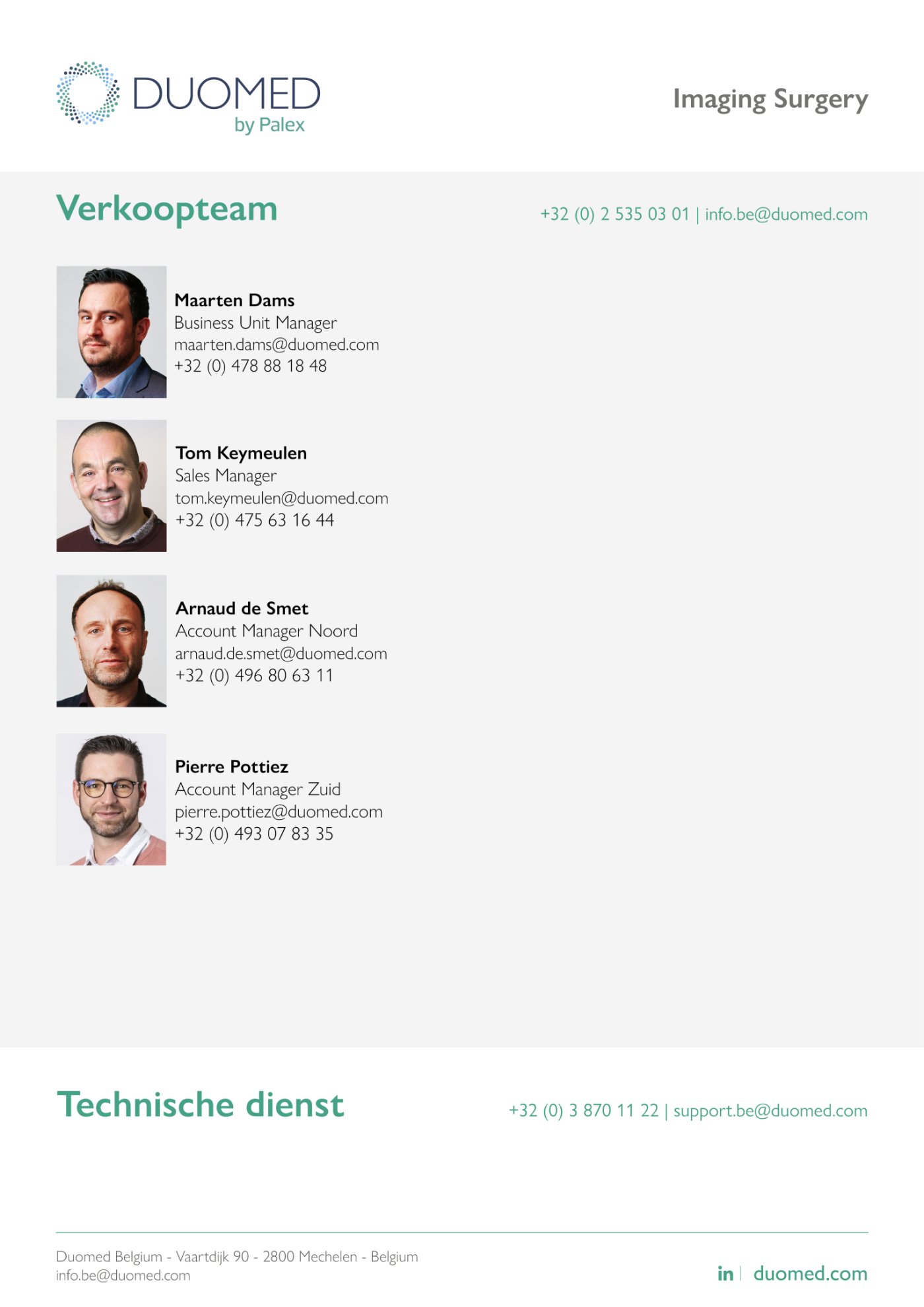  IMA - Imaging Surgery - Team 2026 NL