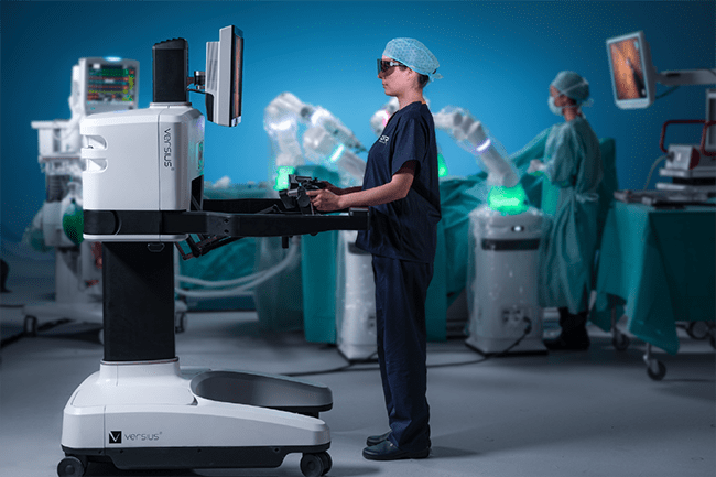 Versius-CMR Surgical -next-generation universal robotic system-minimal access surgery