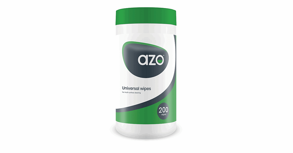 Azo™ Universal (formerly AzoMax) Cleaning and Disinfectant Wipes – 200 wipes - Vernacare