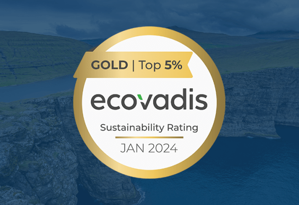 GOLD EcoVadis Sustainability Rating