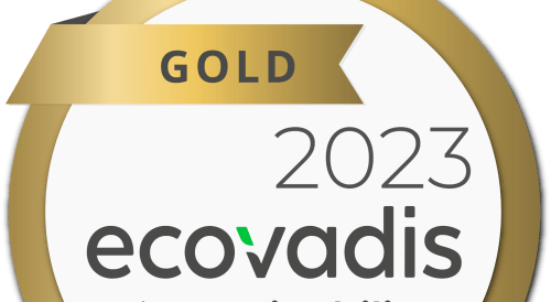 Ecovadis - Médaille Or